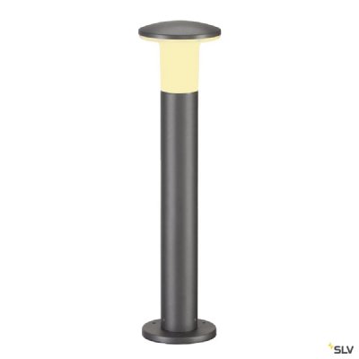 SLV Lampadaire ext&eacute;rieur  Alpa Mushroom 75 24 W gris roche 75 cm