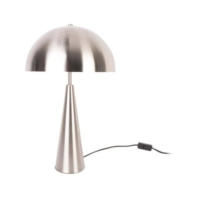LEITMOTIV Lampe &agrave; poser Sublime - Diam&egrave;tre 30 Hauteur 51cm - Argent