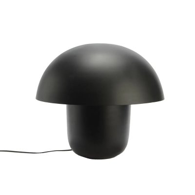 AMADEUS Lampe champignon noir mod&egrave;le moyen E27 40W -  - Noir - Fer