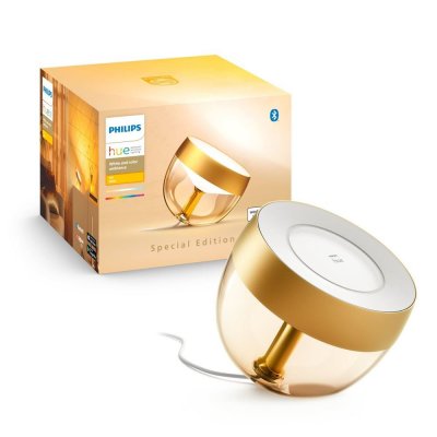 PHILIPS HUE Lampe connect&eacute;e  W&C Iris gold Ed. speciale 