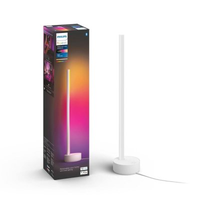 PHILIPS HUE Lampe connect&eacute;e Phillips Hue Signe d&eacute;grad&eacute;e Blanc 