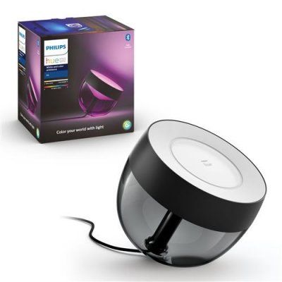 PHILIPS HUE Lampe d'ambiance connect&eacute;e Hue Iris noir 