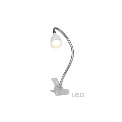 BRILLIANT Lampe de bureau LED &agrave; fixation pince Anthony