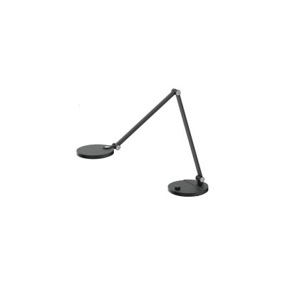 UNILUX Lampe de bureau LED Eyecaring Everest noir. Anti-&eacute;blouissement. Variateur d'intensit&eacute; et couleur