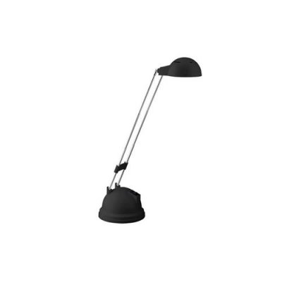 BRILLIANT Lampe de bureau M&eacute;tal et plastique 45 cm KATRINA coloris noir