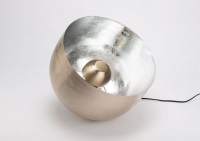 AMADEUS Lampe De Table Samuel Argent Grand Mod&egrave;le E27 25w