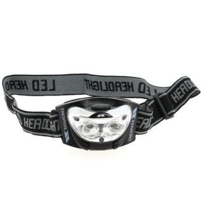 TRESPASS Lampe frontale Guidance black frontale Noir taille : UNI r&eacute;f : 17783