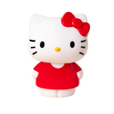 TEKNOFUN Lampe led  Hello Kitty 25cm Blanc et Rouge - Multicolore
