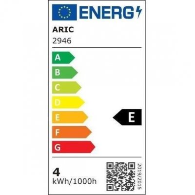 ARIC Lampe linolite LED - S15 - 3.5W - 2700K - 320lm - Non dimmable 