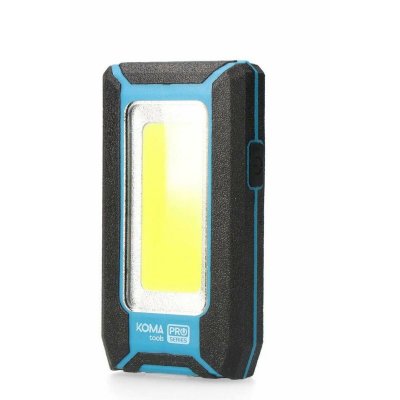 EDM Lampe torche LED avec crochet et aimant COB 500 lumens