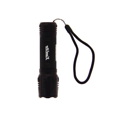 XANLITE Lampe Torche LED M&eacute;tallique, x3 Modes d'Eclairage, 600 Lumens, Piles Incluses