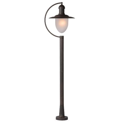 LUCIDE Lanterne / lampadaire exterieur - 1xE27 - Rouille  aruba