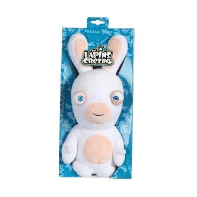 GIPSY LAPINS CRETINS Peluche 28 cm Bouche Fermee sonore