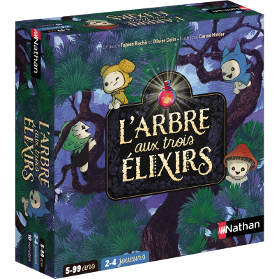 Larbre aux trois &eacute;lixirs - Jeu de strat&eacute;gie - NATHAN - D&egrave;s 5 ans