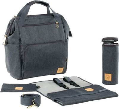 L&auml;ssig Glam Goldie Sac &agrave; Dos Anthracite