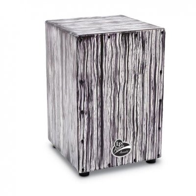 LATIN PERCUSSION  LPA1332-ws Cajon Aspire Accents White Streak Cajon