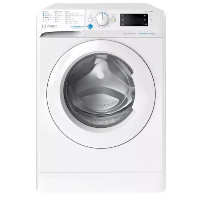 INDESIT Lave-linge frontal 8kg 1200 tours/min - BWE8127XWVFR - 