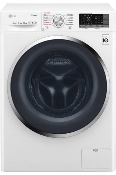 LG Lave-Linge Hublot 10.5 kg Reconditionn&eacute;  F14J82WHST