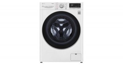 LG Lave linge hublot F94V30WHSA, 9 kg, 1400 T/min, B