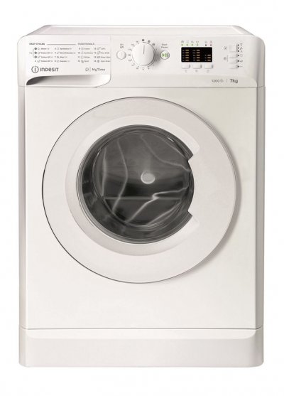 INDESIT Lave-linge hublot  MTWA71252WEE 7 kg Blanc