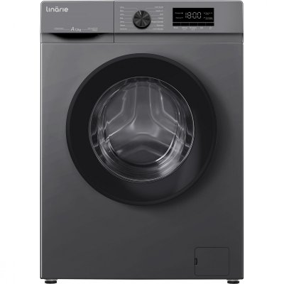 LINARIE Lave-linge  LKWM1220AS Gris 12kg 1200 tours moteur induction 14 programmes