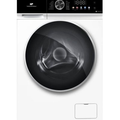 CONTINENTAL EDISON Lave-linge s&eacute;chant  CELS106W 10 kg lavage / 6 kg s&eacute;chage 1200 trs/min Blanc - Neuf