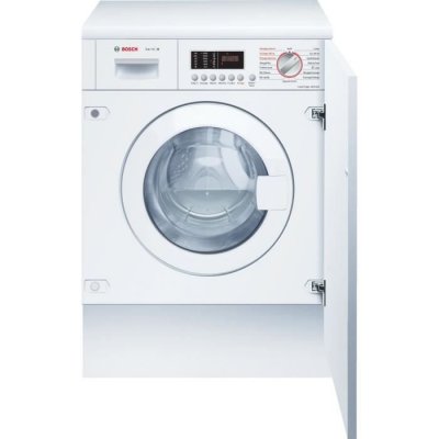BOSCH Lave linge sechant encastrable WKD28543FR S&eacute;rie 6, 7/4kg 1400trs 72db Express15mn