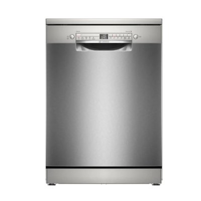 BOSCH Lave-vaisselle 60cm 14couverts 46db acier bross&eacute; - SMS2HVI02E - 