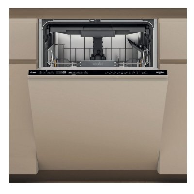 WHIRLPOOL Lave-vaisselle 60cm 15 couverts 38db tout int&eacute;grable WH7IA15AM6L0