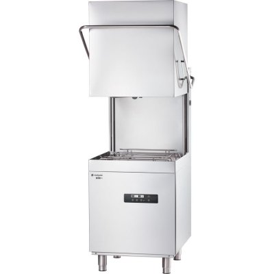Lave Vaisselle &agrave; Capot professionnel Doseur Liquide Lavage & Rin&ccedil;age 50x50cm 