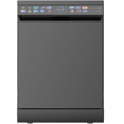 LINARIE Lave-vaisselle  Lfdw1641bfsb 16 Couverts 41 Db Noir Pose Libre