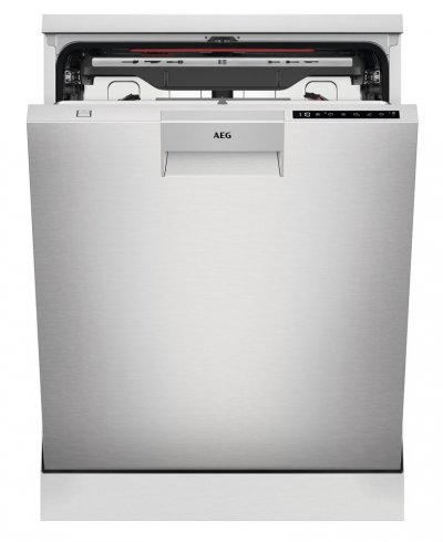 AEG Lave-vaisselle Pose libre 60 cm GlassCare 15 couverts -  FFB73706PM