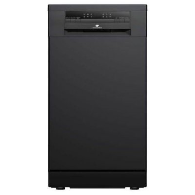 CONTINENTAL EDISON Lave vaisselle pose libre CELV1145B - 45 CM - Noir - Neuf