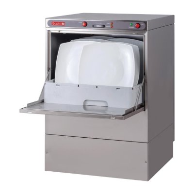 GASTRO M Lave Vaisselle Professionnel avec Pompe de Vidange - 50x50 cm - 