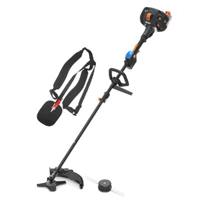 LAWNMASTER  - D&eacute;broussailleuse thermique 26cc avec d&eacute;marrage &eacute;lectrique