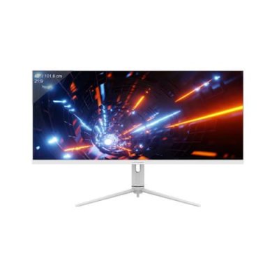 LC POWER Lc-Power M40 Ecran Gamer 40 UWQHD LCD 144Hz HDMI USB Blanc