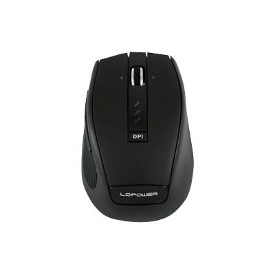  LC Power m800BW - souris - 2.4 GHz - noir anthracite