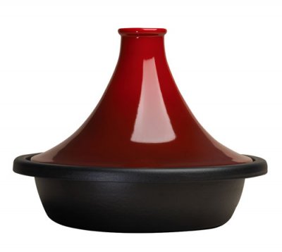 LE CREUSET  - 25138310600422 - Tajine - Cerise - 31 cm
