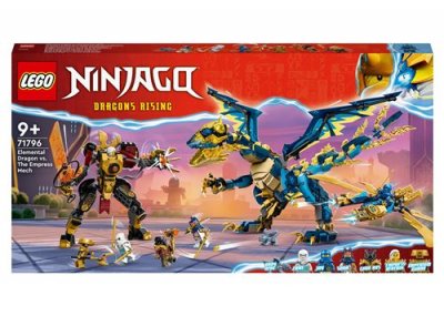 Le dragon &eacute;l&eacute;mentaire contre le robot de l&acute;imp&eacute;ratrice