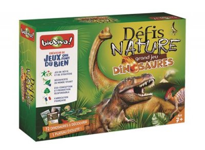 BIOVIVA Le grand jeu D&eacute;fis Nature - Dinosaures