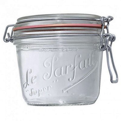 LE PARFAIT  lot de 6 bocaux &agrave; terrine 500g - 908655