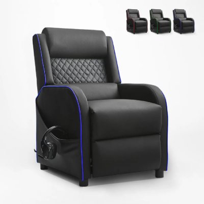 LE ROI DU RELAX  Fauteuil gaming - Bleu