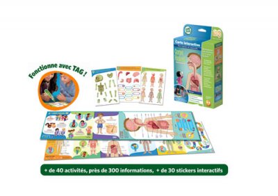LEAPFROG  Tag Carte du corps humain