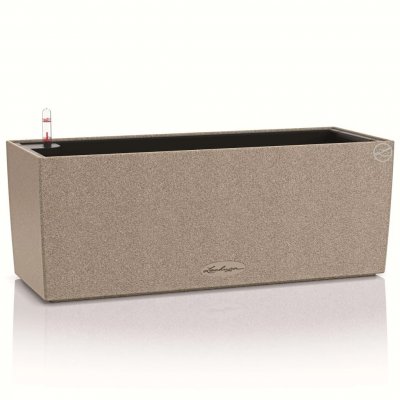 LECHUZA  jardini&egrave;re balconera stone 50 all-in-one beige 425626