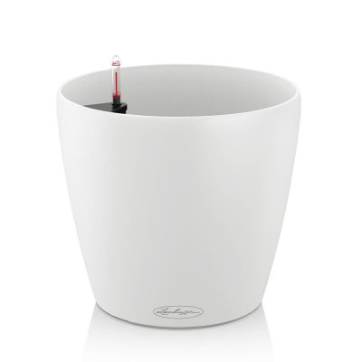 LECHUZA  Jardini&egrave;re Classico Color 35 ALL-IN-ONE Blanc 13210