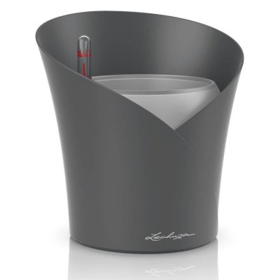 LECHUZA  jardini&egrave;re orchidea all-in-one ardoise mate 425624