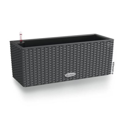 LECHUZA  - Pot Balconera Cottage 50 - kit complet, granit - 50 cm