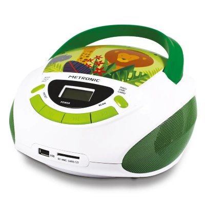 METRONIC Lecteur CD MP3 Jungle enfant avec port USB &reg;