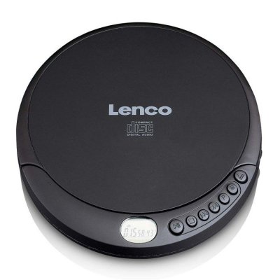 LENCO Lecteur cd portable avec fonction de rechargement cd-010 noir
