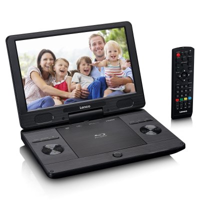 LENCO Lecteur dvd portable/blu-ray 11.5"" avec usb et sd  noir BRP-1150BK